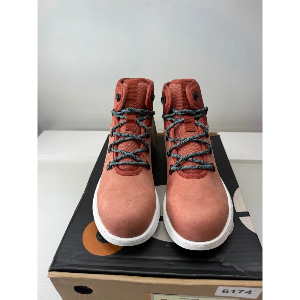 Bogs Cypress Lace ST Paprika Red Waterproof Boots Hiking Womens 9.5 New
