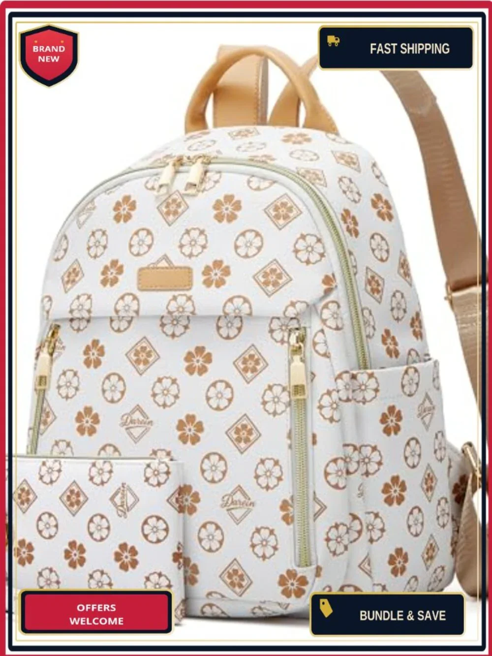 Mini Backpack for Women PU Leather Casual Daypack Travel School