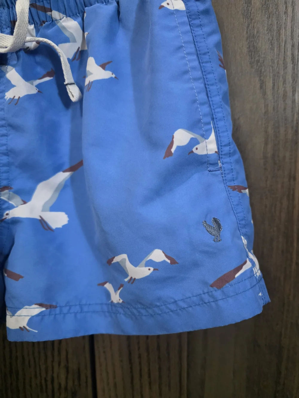 Blue Rooster Collection Boys Blue Seagull Swim Trunks