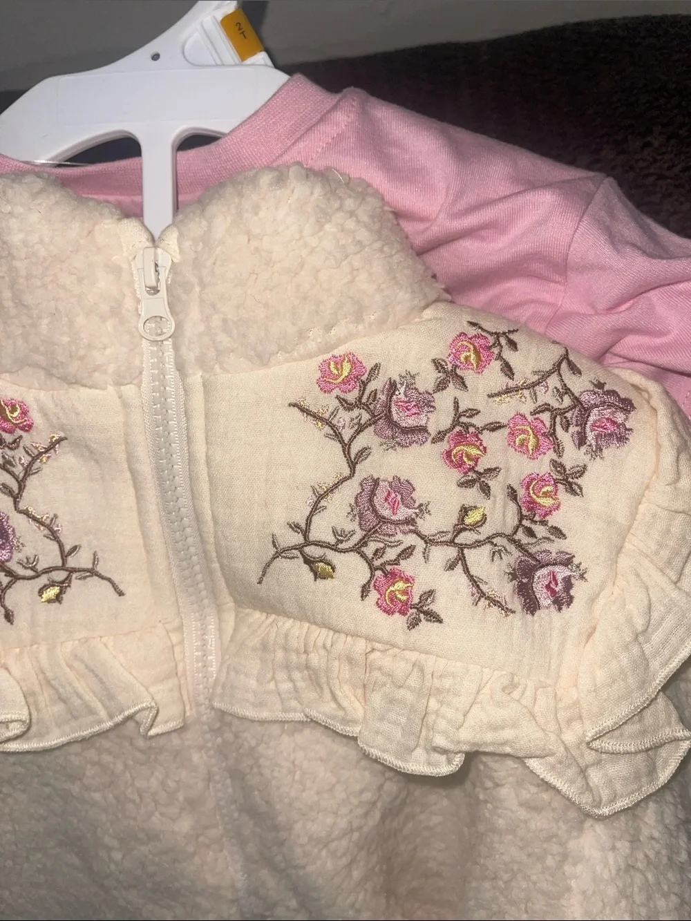 BearPaw pink floral pants