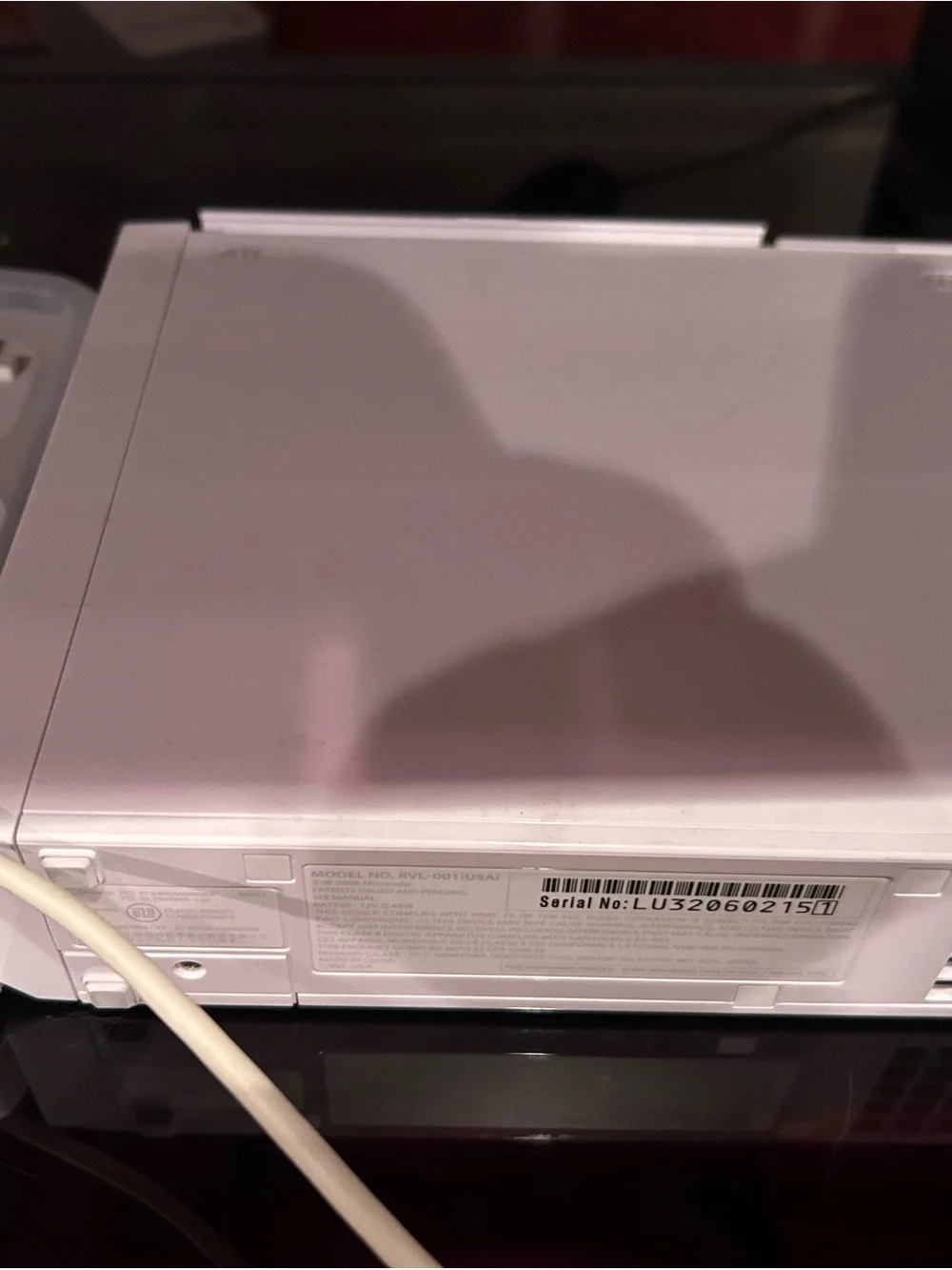 Nintendo wii console