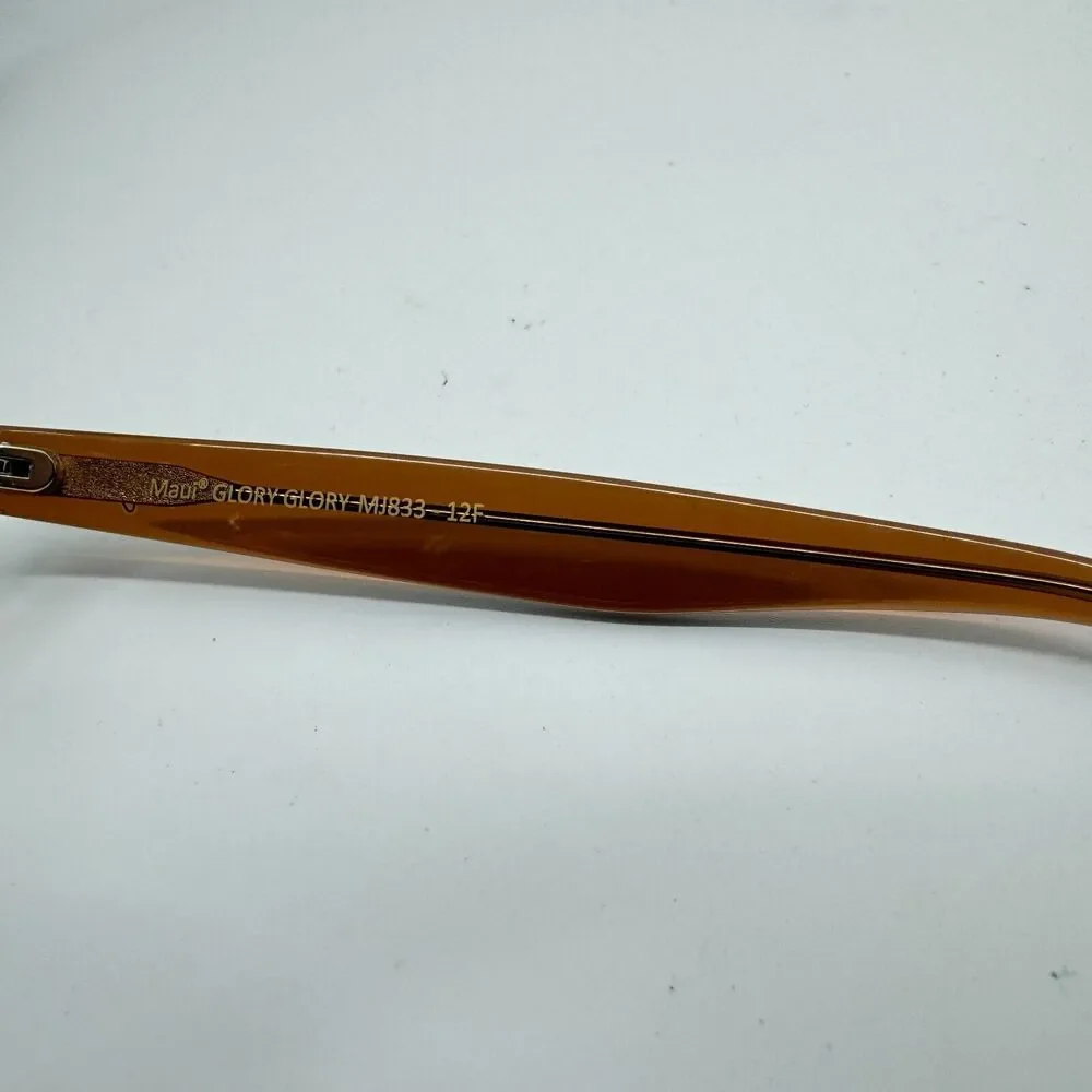 Maui Jim MJ 833-12F Glory Glory‎ Sunglasses Crystal Brown H11608