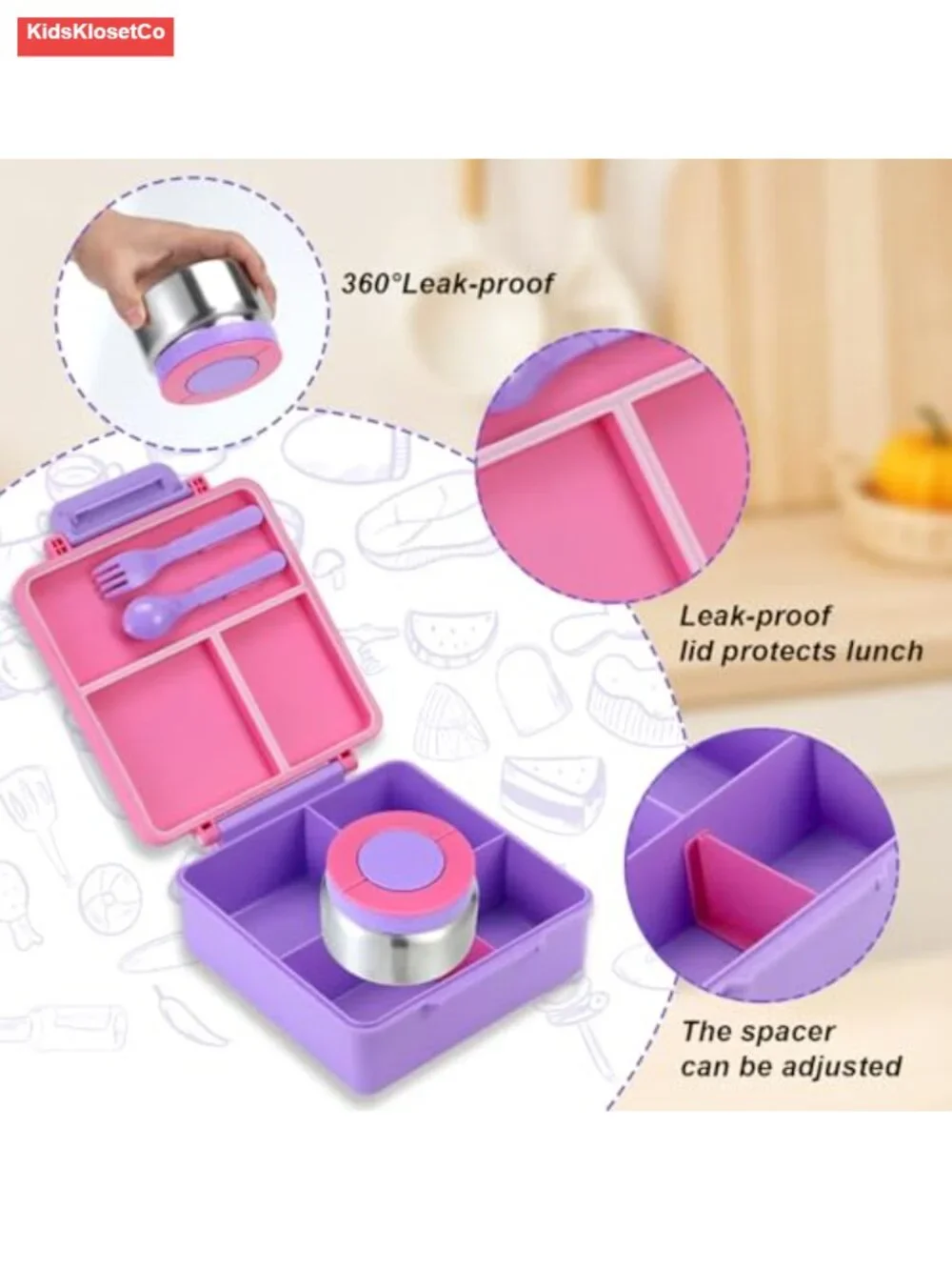 N/A 1650ml bento
