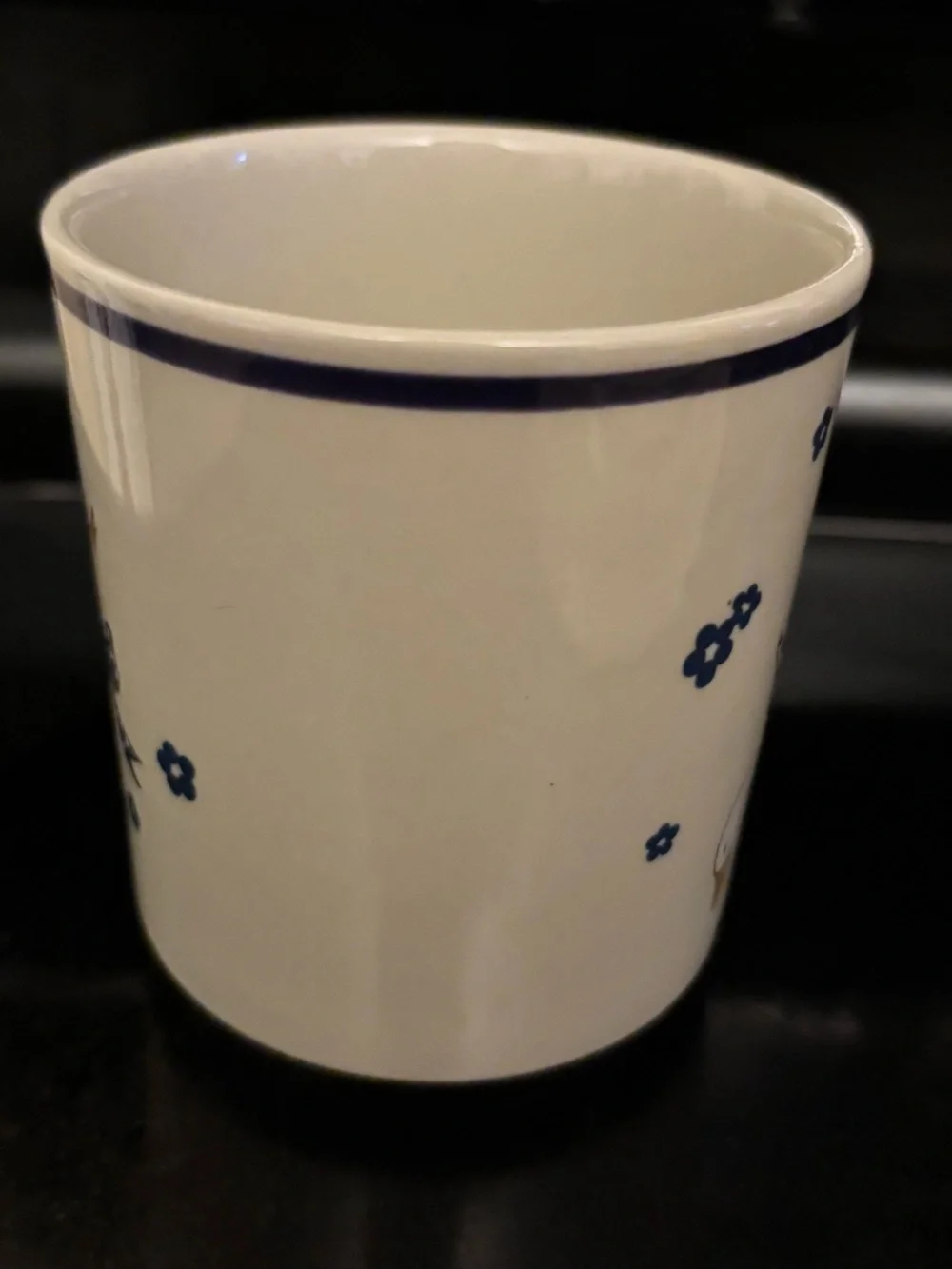 China pearl mug inches