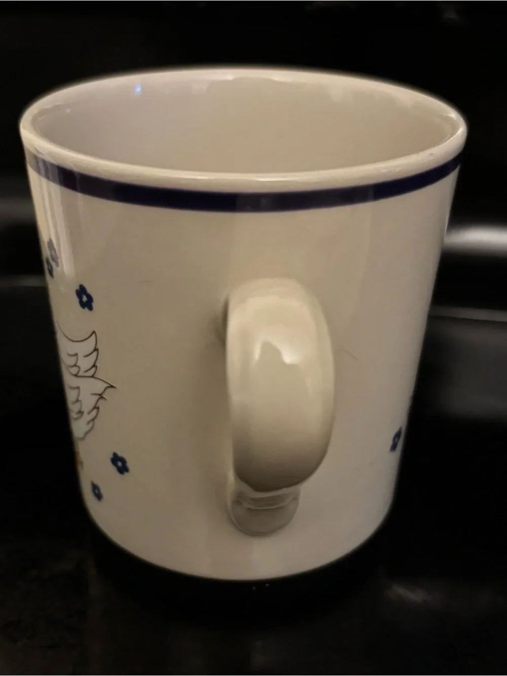 China pearl mug inches