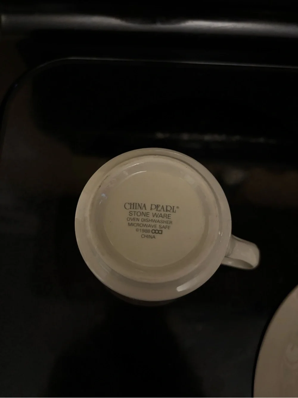 China pearl mug inches