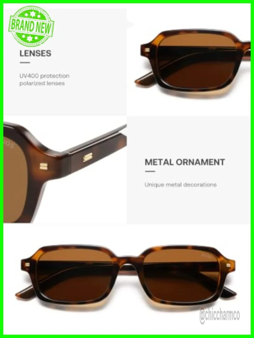 N/A trendy rectangular