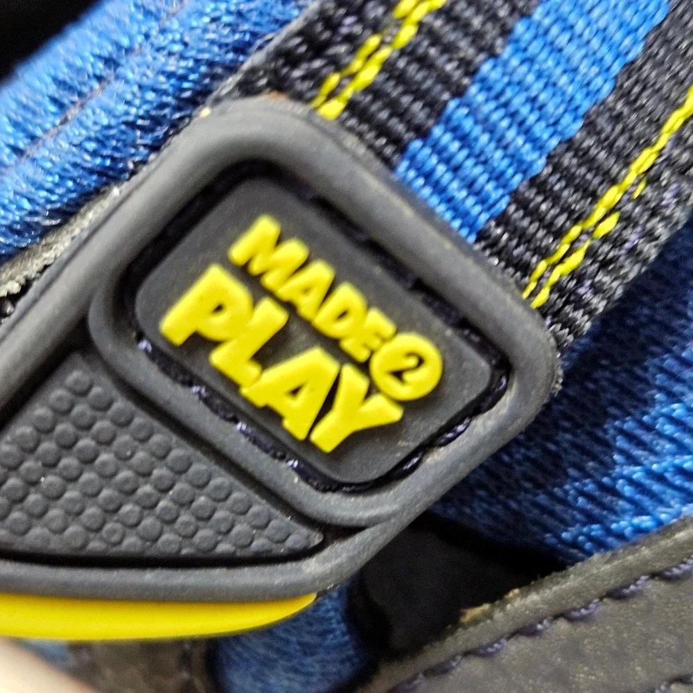 Stride Rite Made 2 Play Boys 13 Blue Water Sandals‎ Hybrid Sneakers Washable