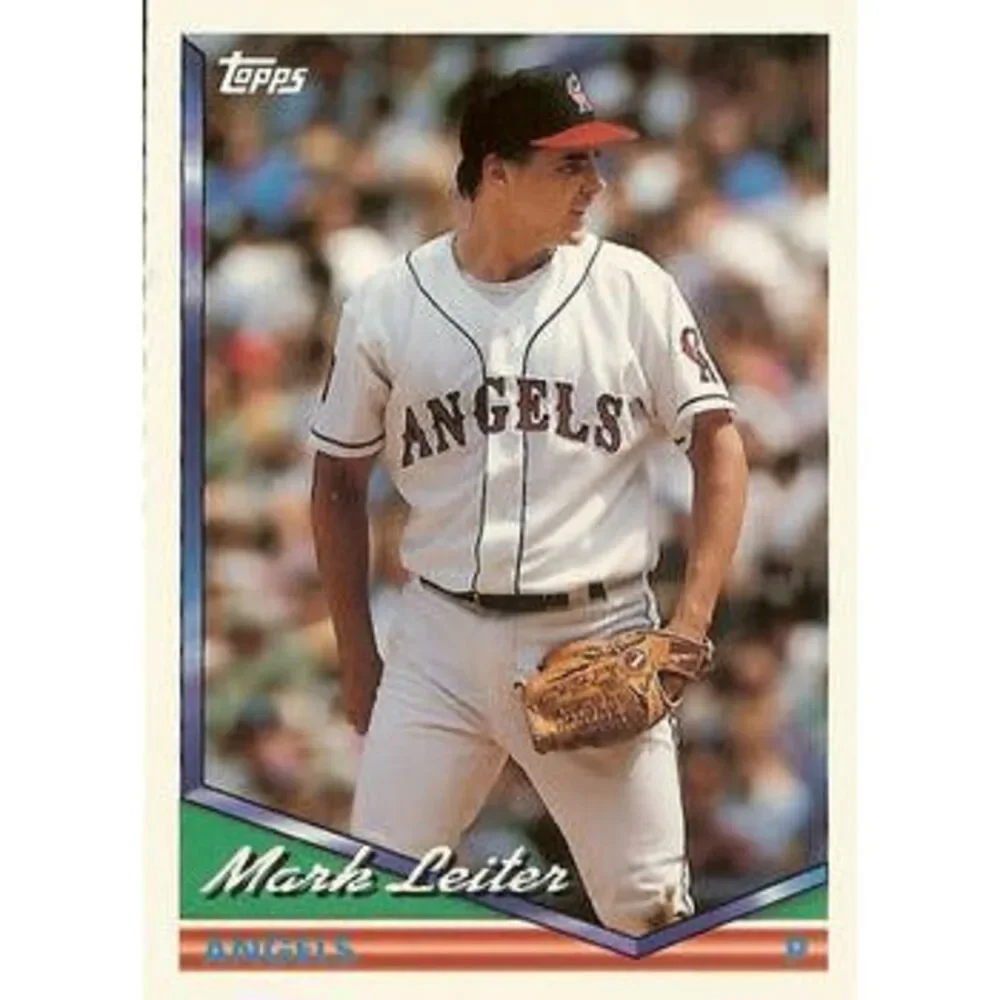 1994 Topps Traded Mark Leiter 117T California Angels