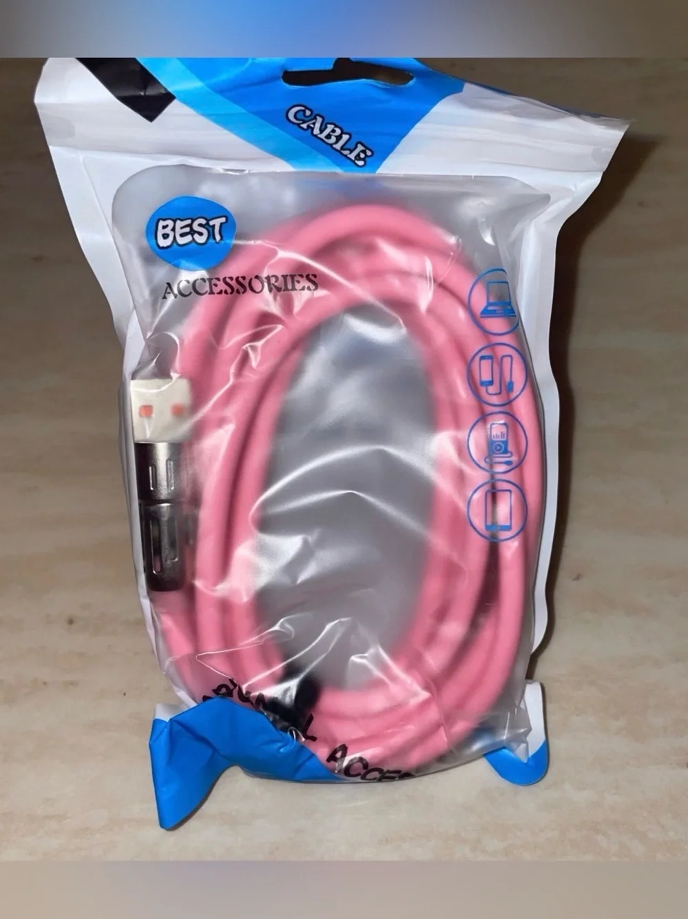4 in 1 Multi USB Charging Cable, 6.6ft