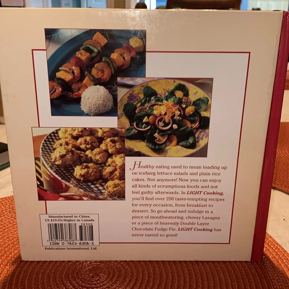 N/A cooking books