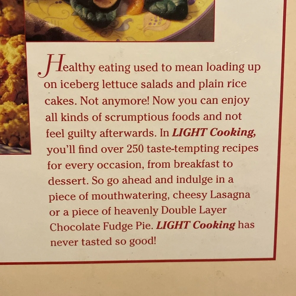 N/A cooking books