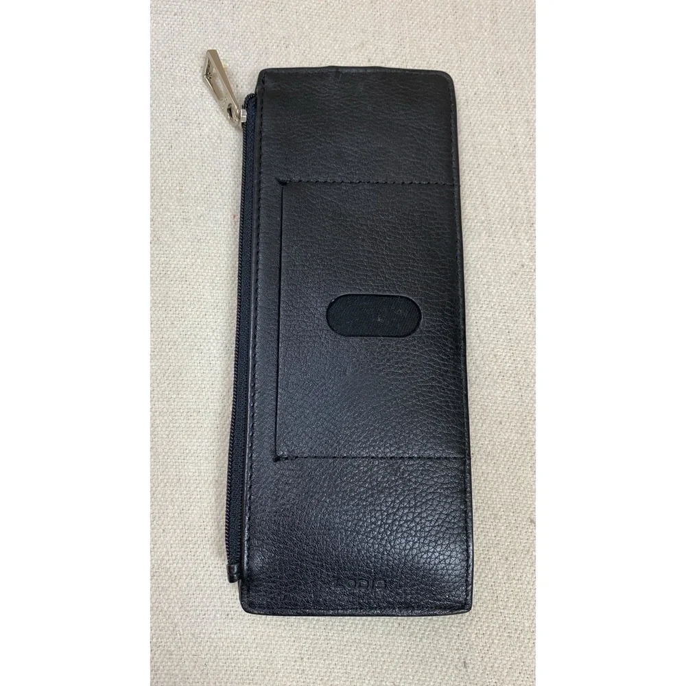 Lodis black leather