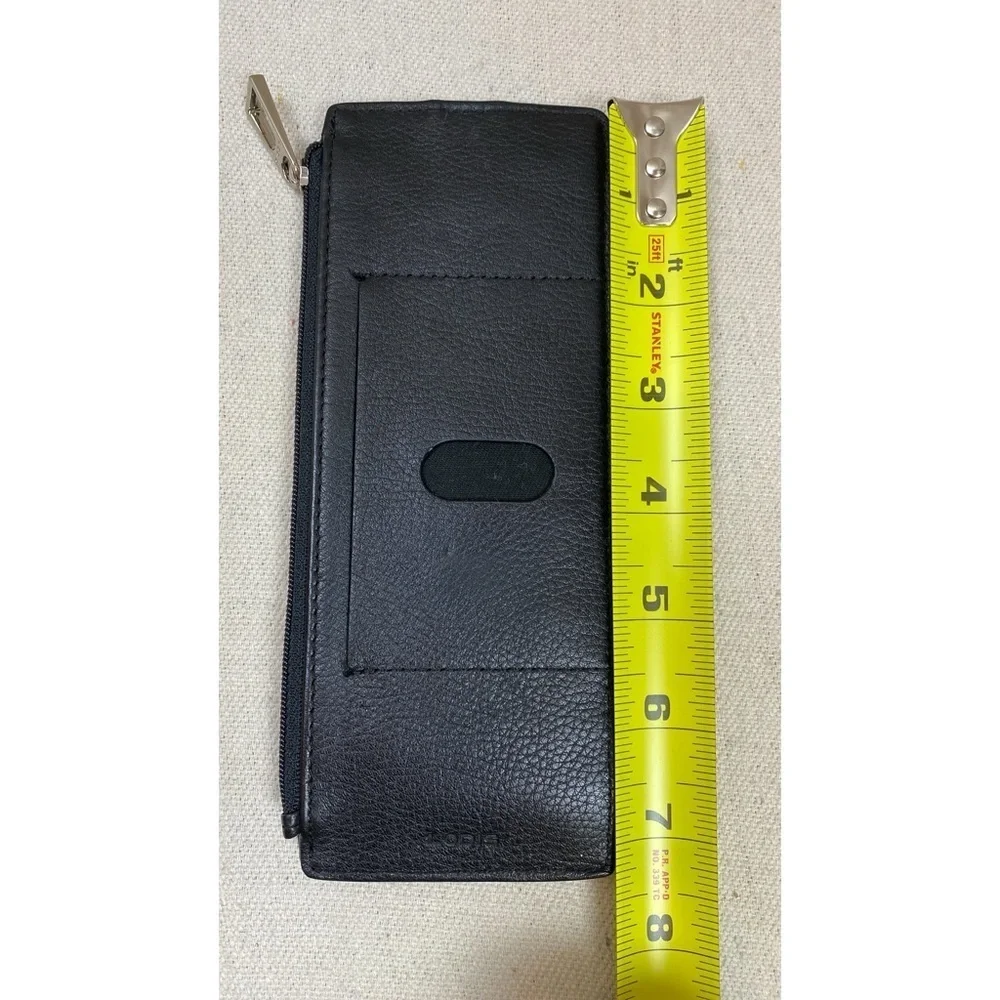 Lodis black leather