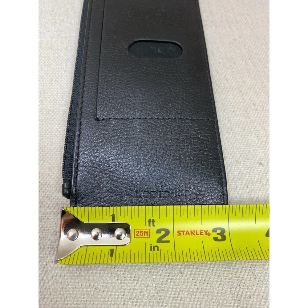 Lodis black leather