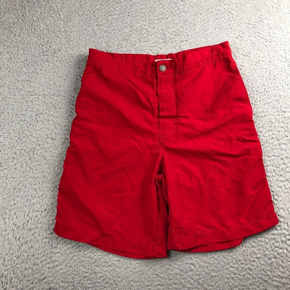 J Lindeberg Swim Trunks Mens S Red 7