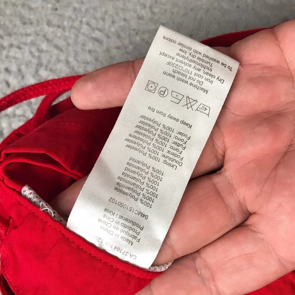 J Lindeberg Swim Trunks Mens S Red 7