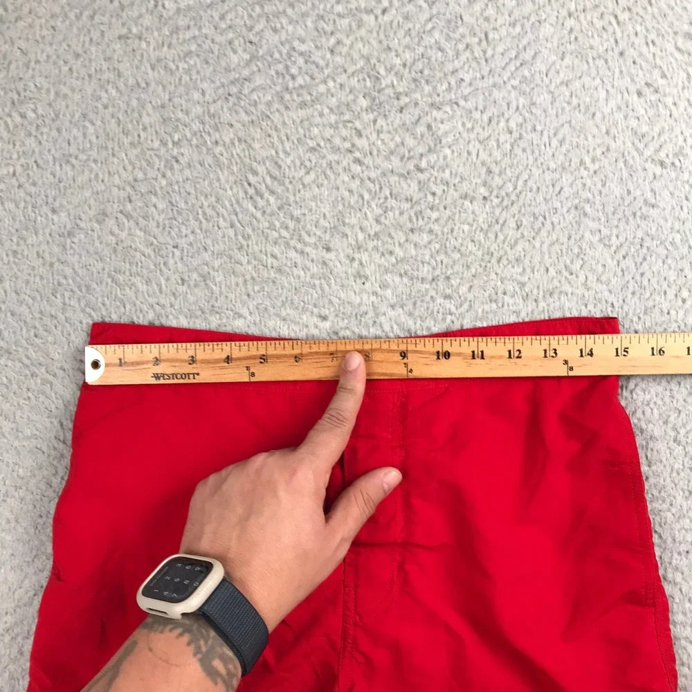 J Lindeberg Swim Trunks Mens S Red 7