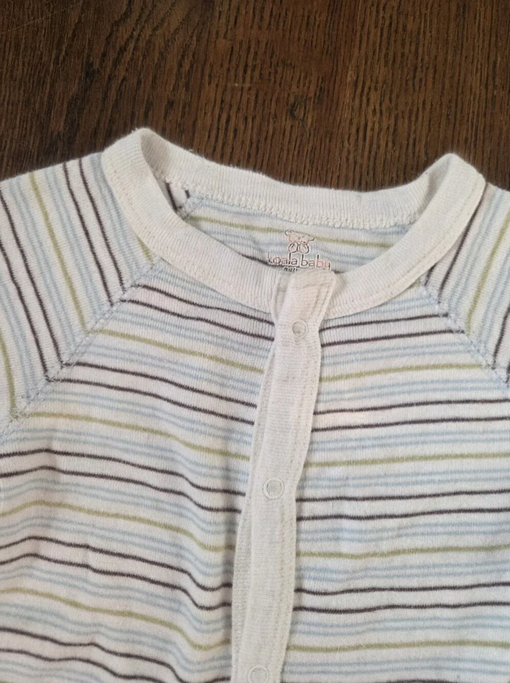 Koala Baby 6/9m Striped Romper
