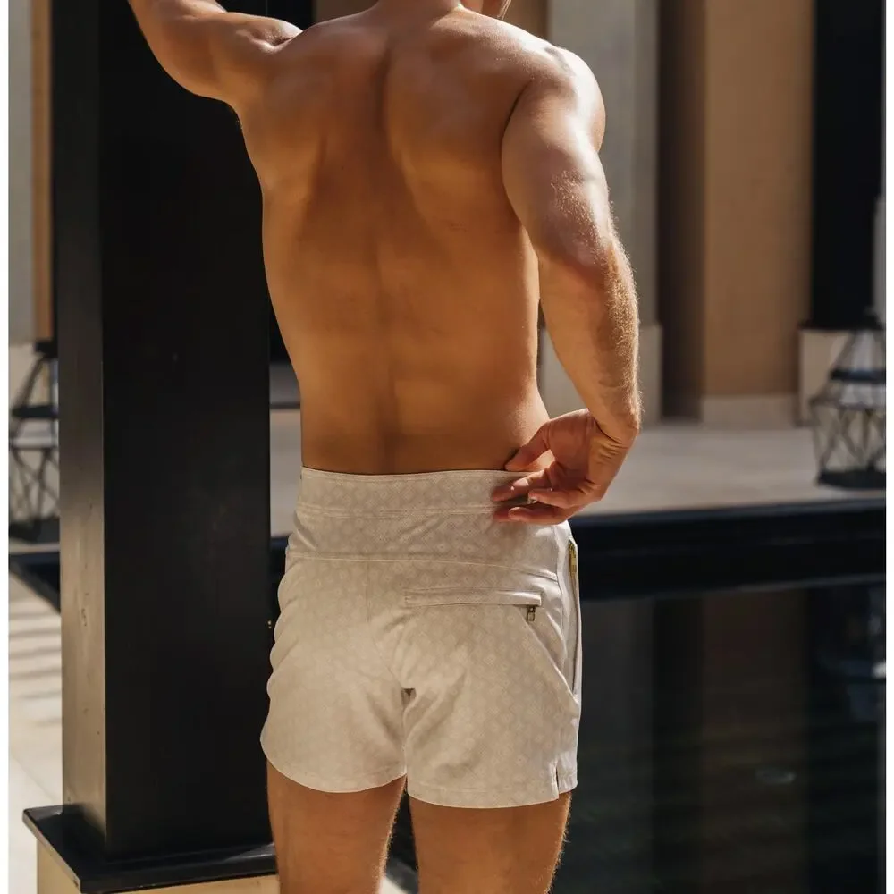 Sink Swimwear Pinnacle Tailored Glacier Meridian Swim Shorts Small S