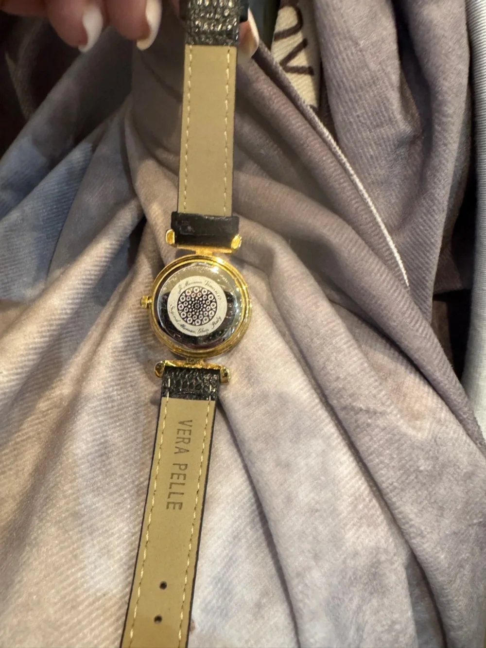 Murano gold tone