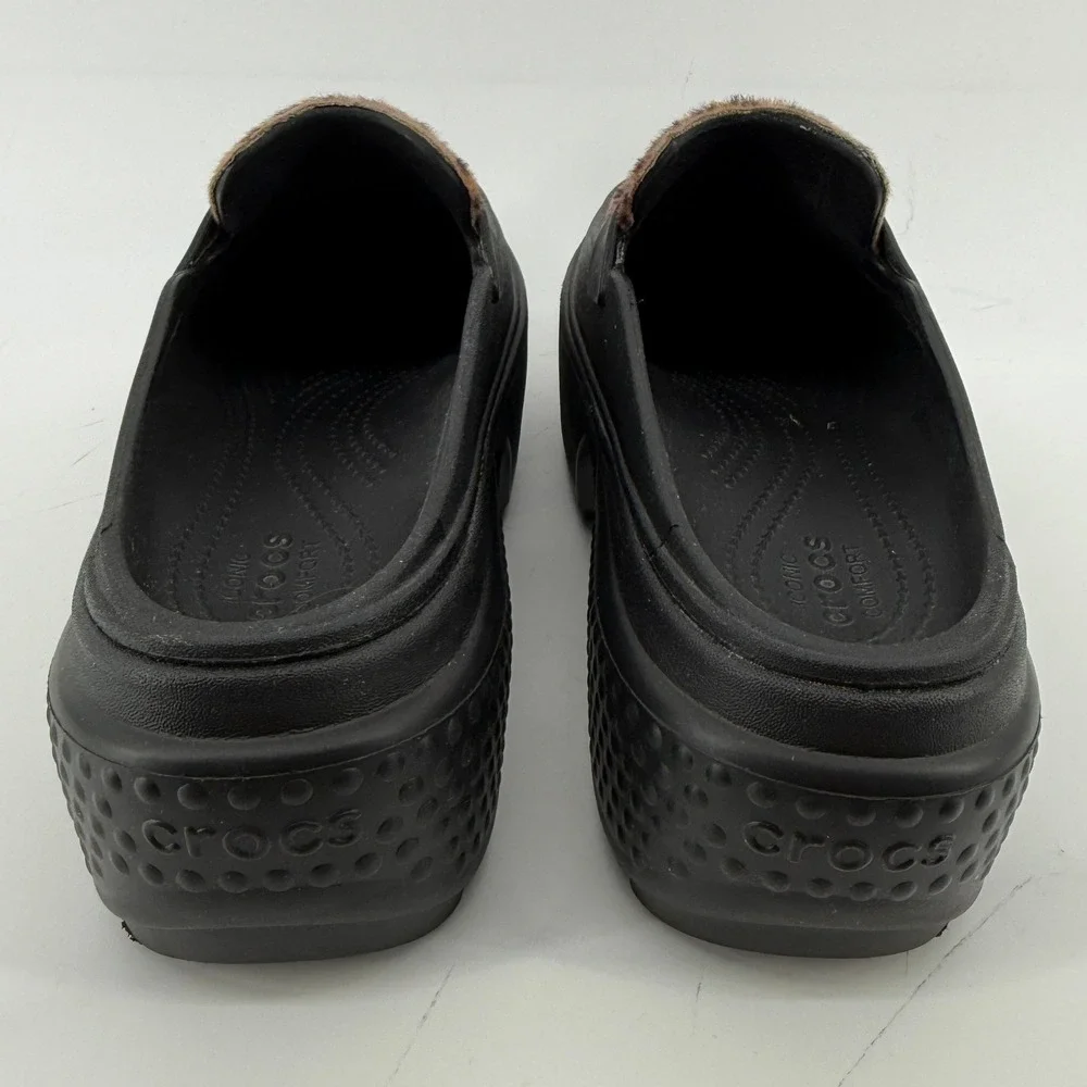 CROCS stomp leopard