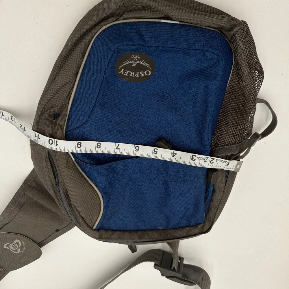 Osprey Sling Bag Veer ReSource Series Recycled Crossbody Blue Brown Mens OS