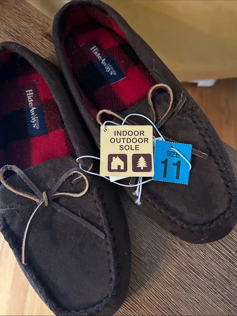 Hide away brown suede