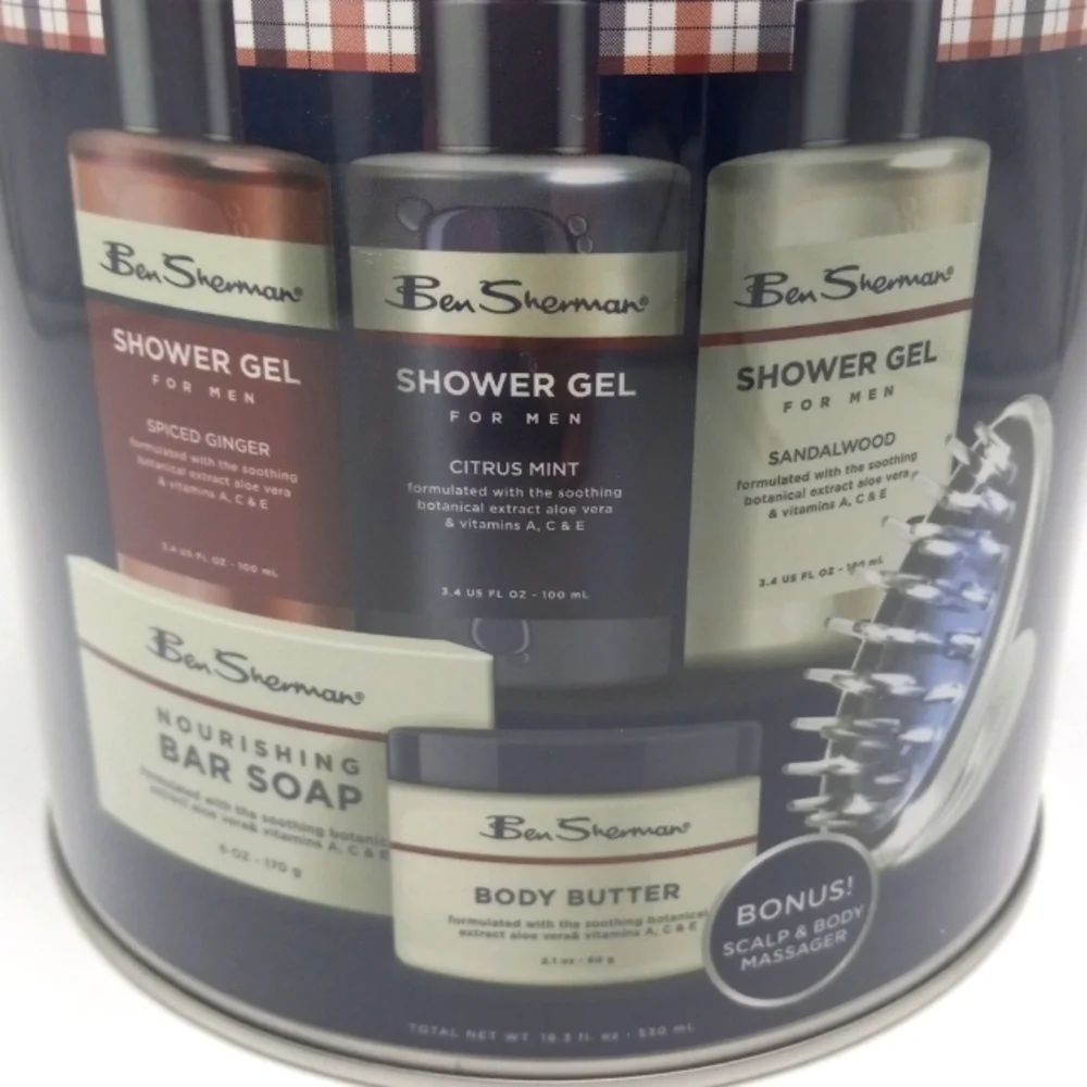 BEN SHERMAN 6PIECE SHOWER SET