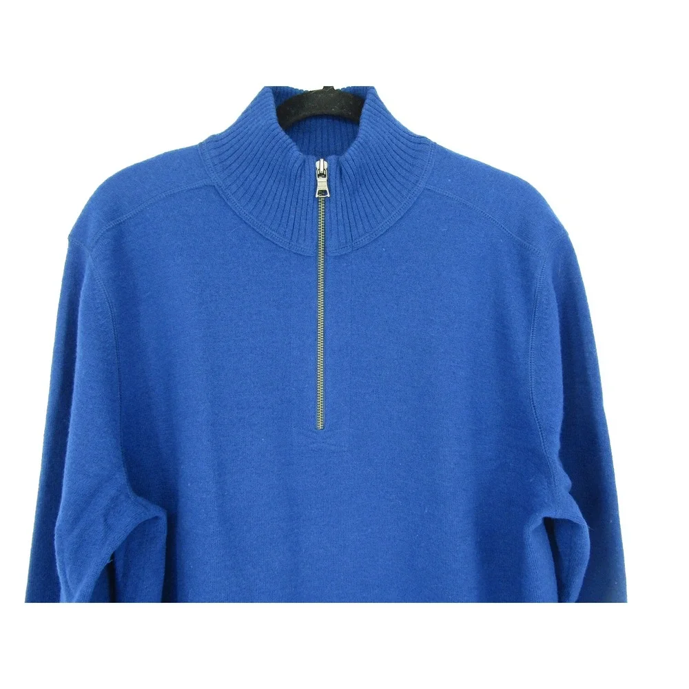 Banana Republic mock cuffs neck