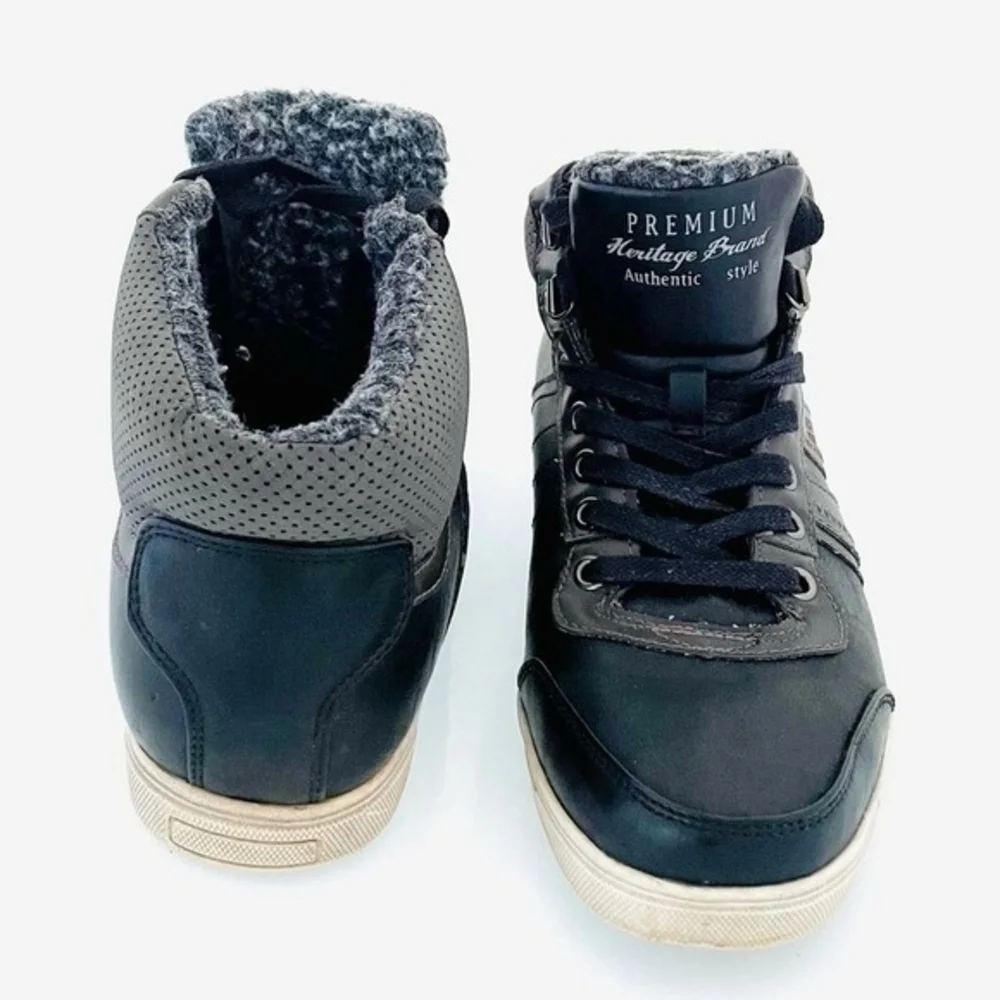 Plato secure lace leather