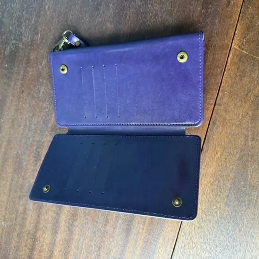Unbranded embossed purple