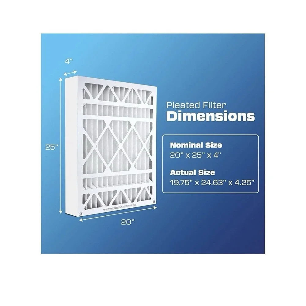 BestAir 20x25x4 MERV 13 Ultimate Allergen Air Filter Honeywell 2-Pack 9600