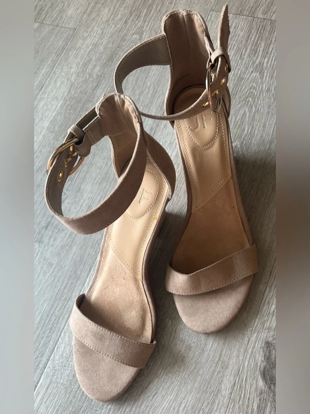 JustFab women taupe