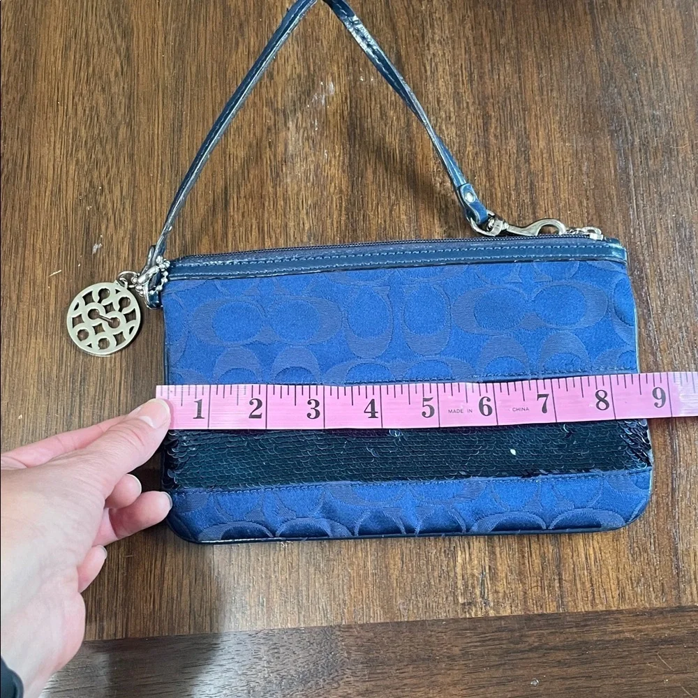 Coach navy blue