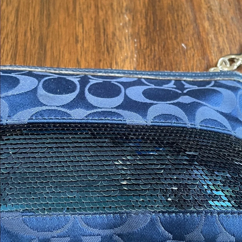 Coach navy blue