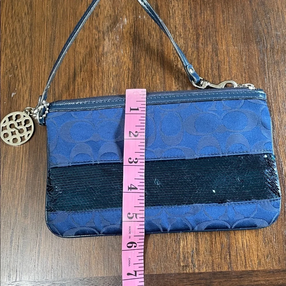 Coach navy blue