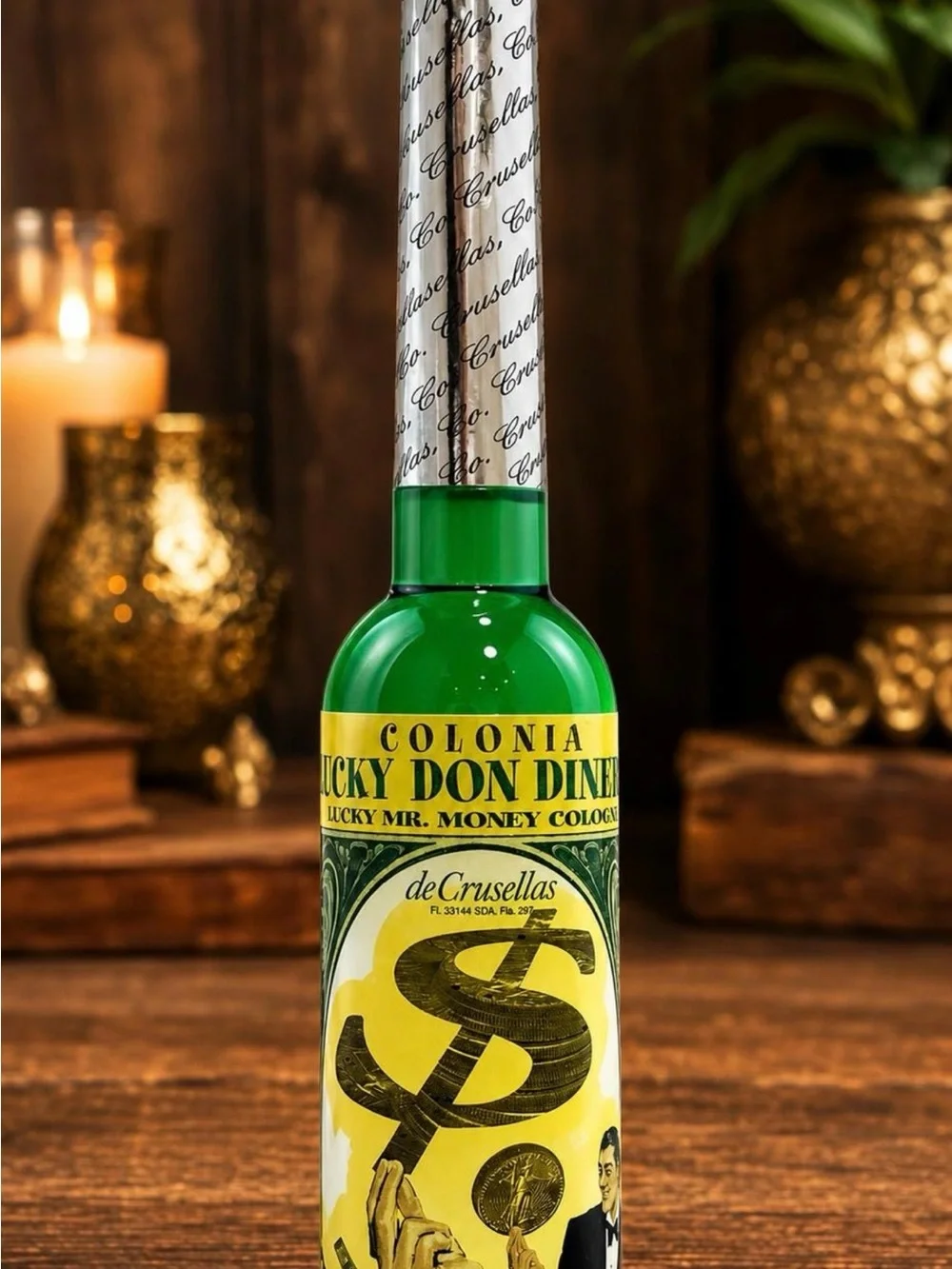 Lucky Don Diner Green Colonia Lucky Mr. Money - deCrusellas