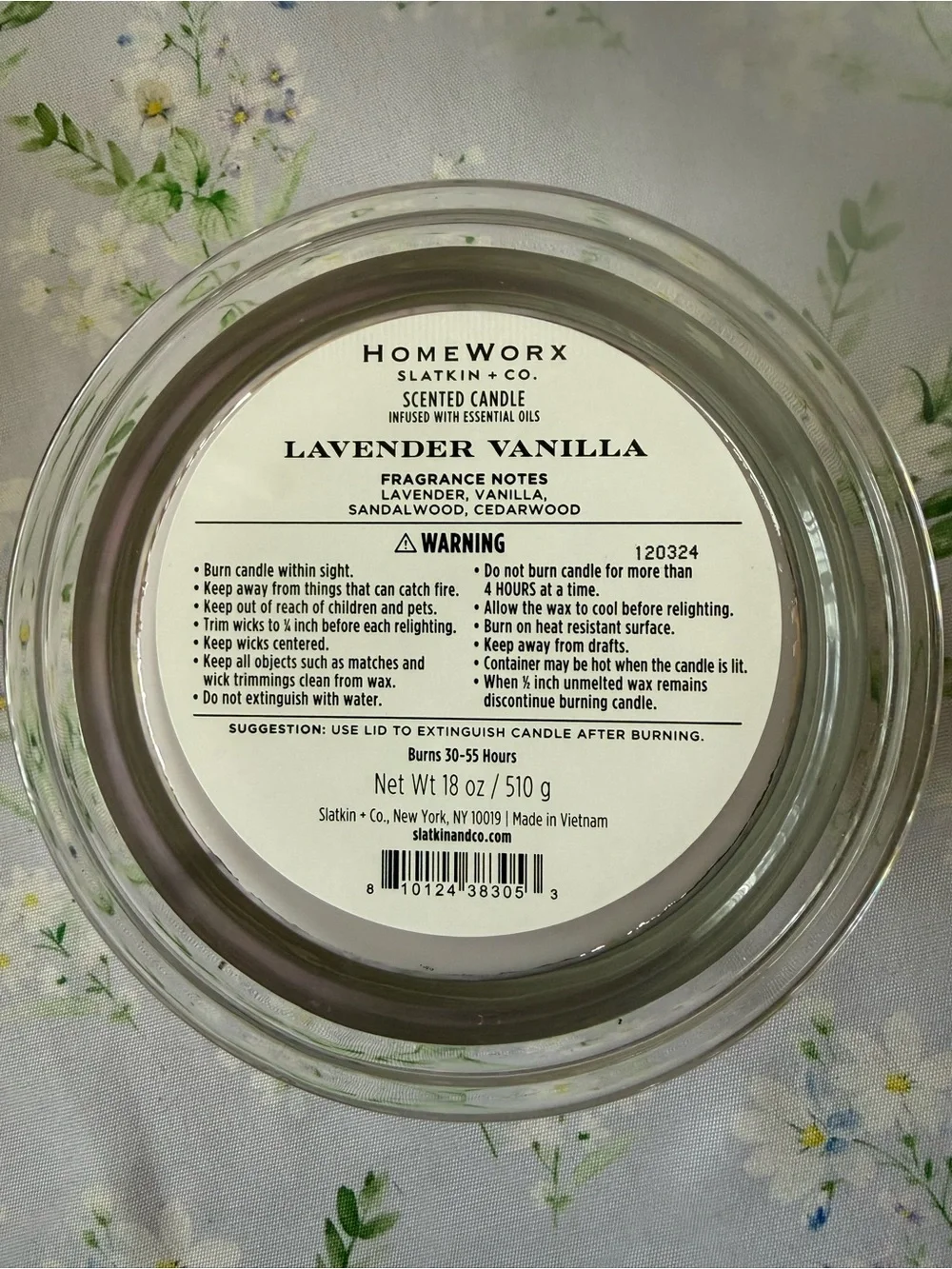 Homeworx 18 oz