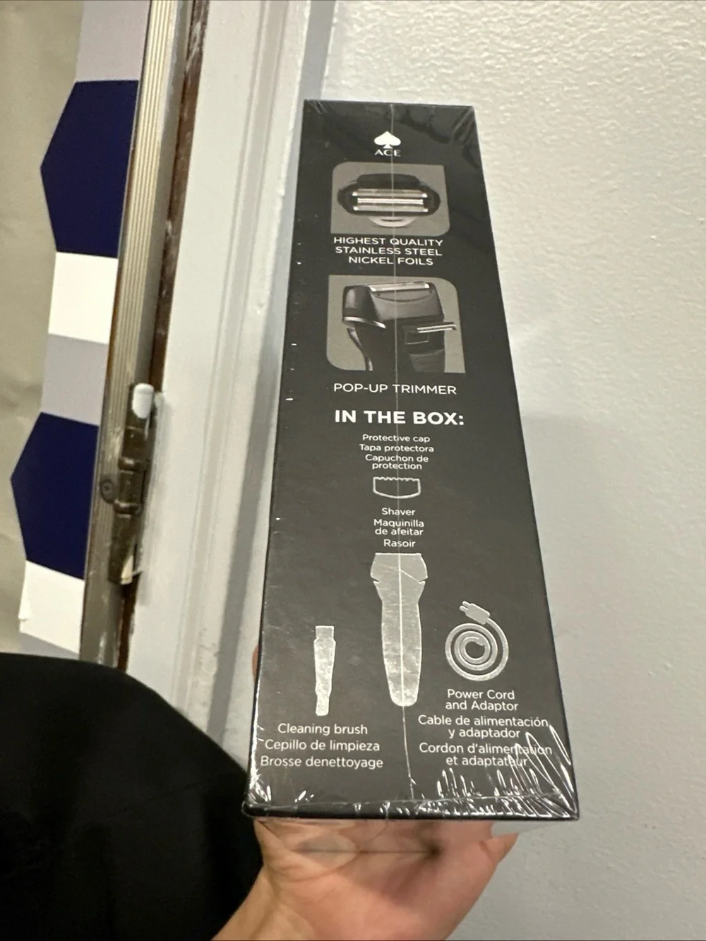 ACE electric shaver