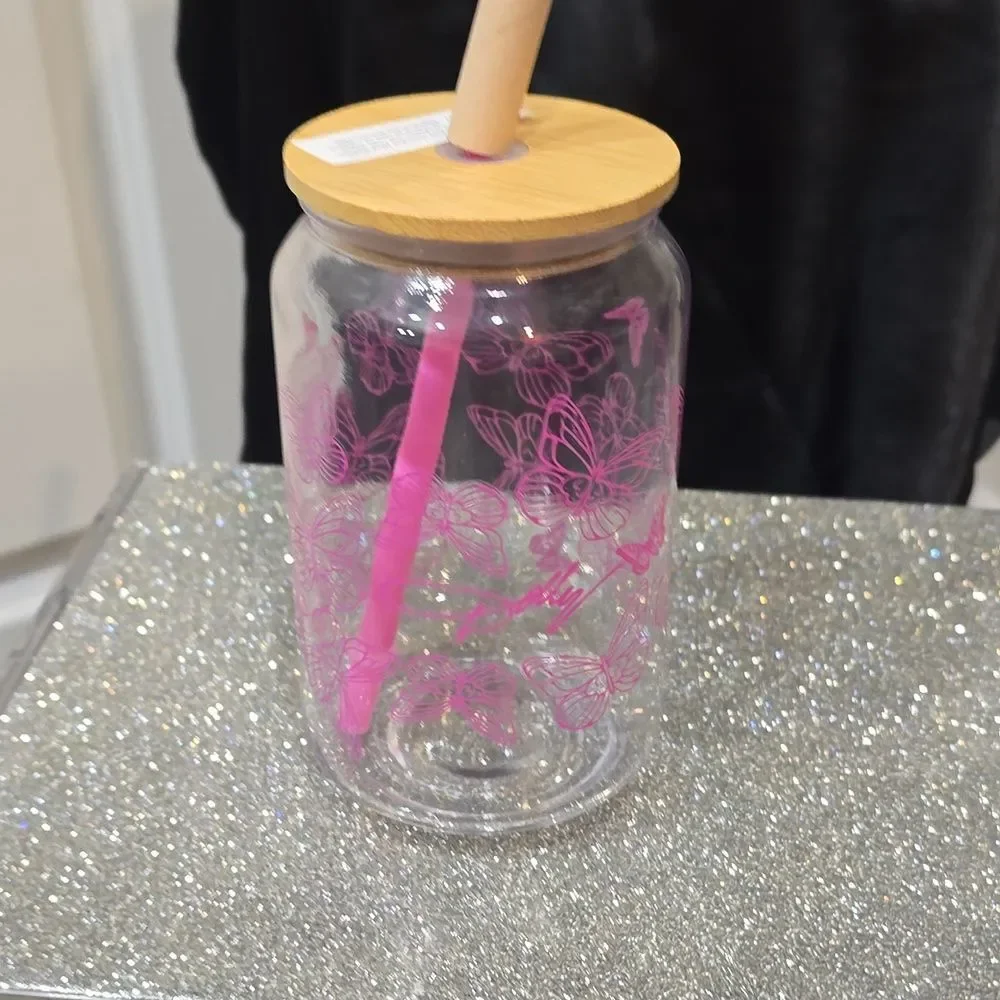 Dolly Parton glass jar