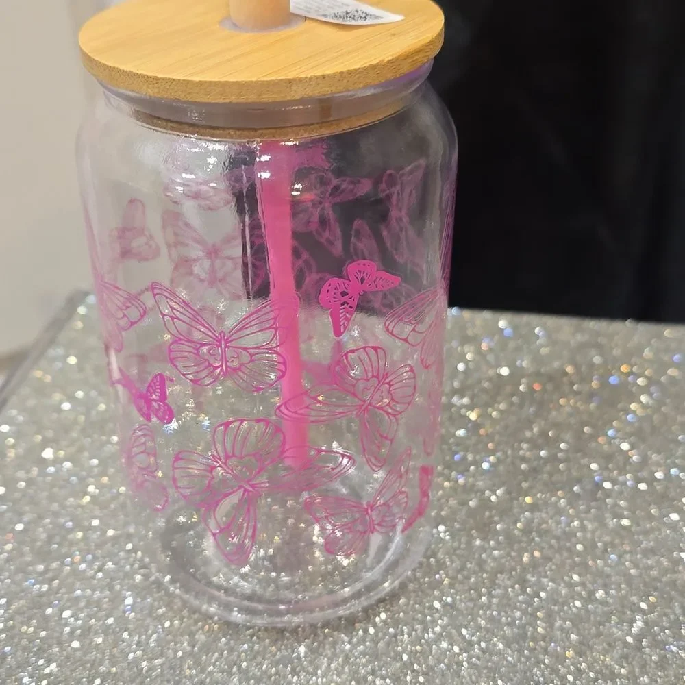 Dolly Parton glass jar