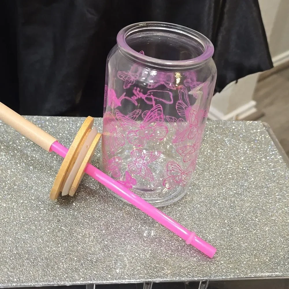 Dolly Parton glass jar