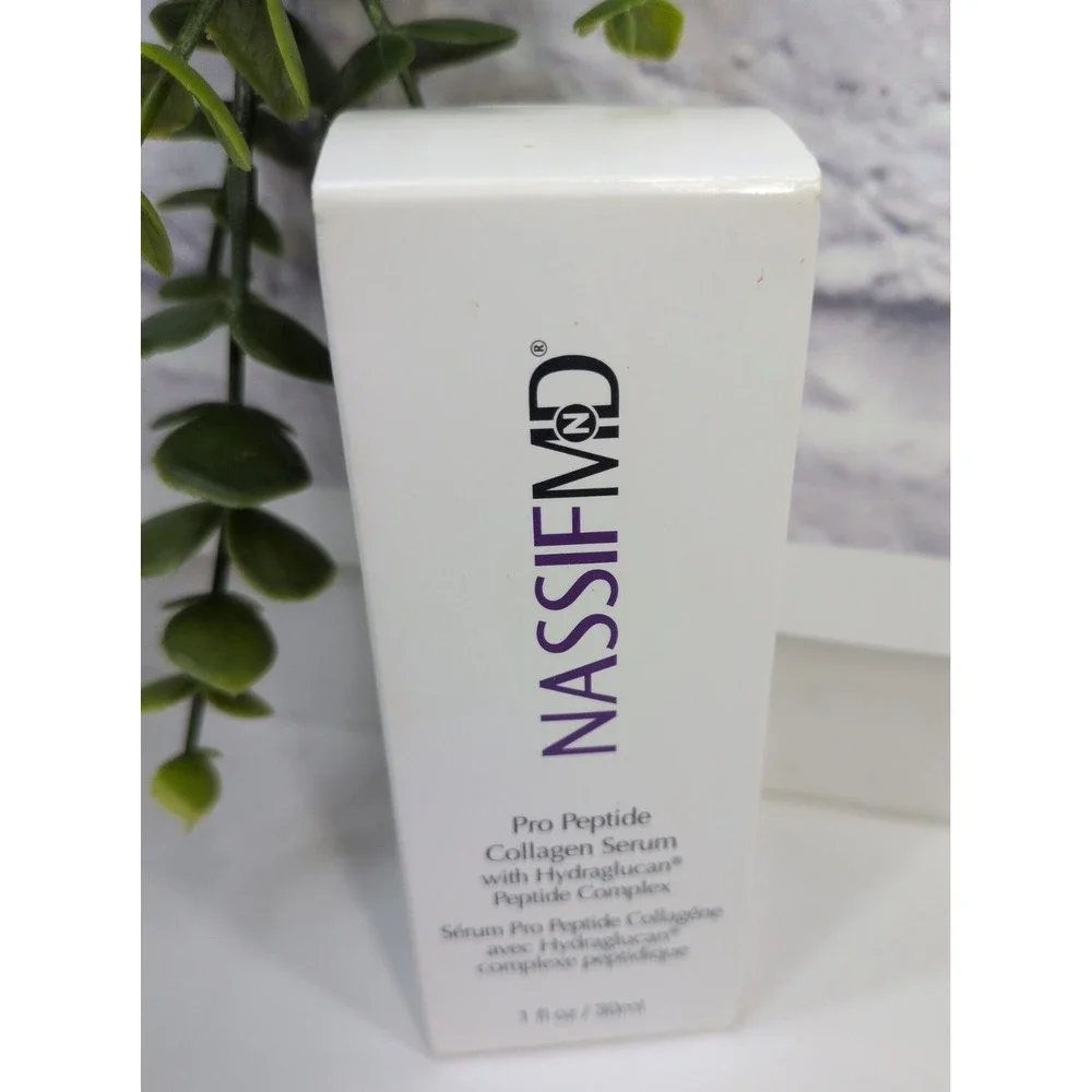 😍NIB NASSIF MD Pro Peptide Collagen Serum w/Hydraglucan PeptideComplex 1oz/30ml