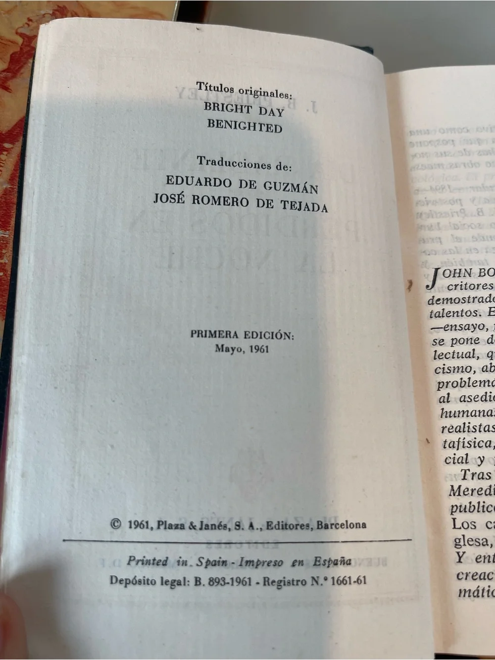 Vintage Plaza & Janés Spanish Literature Collection 5 Books Decorative Slipcases