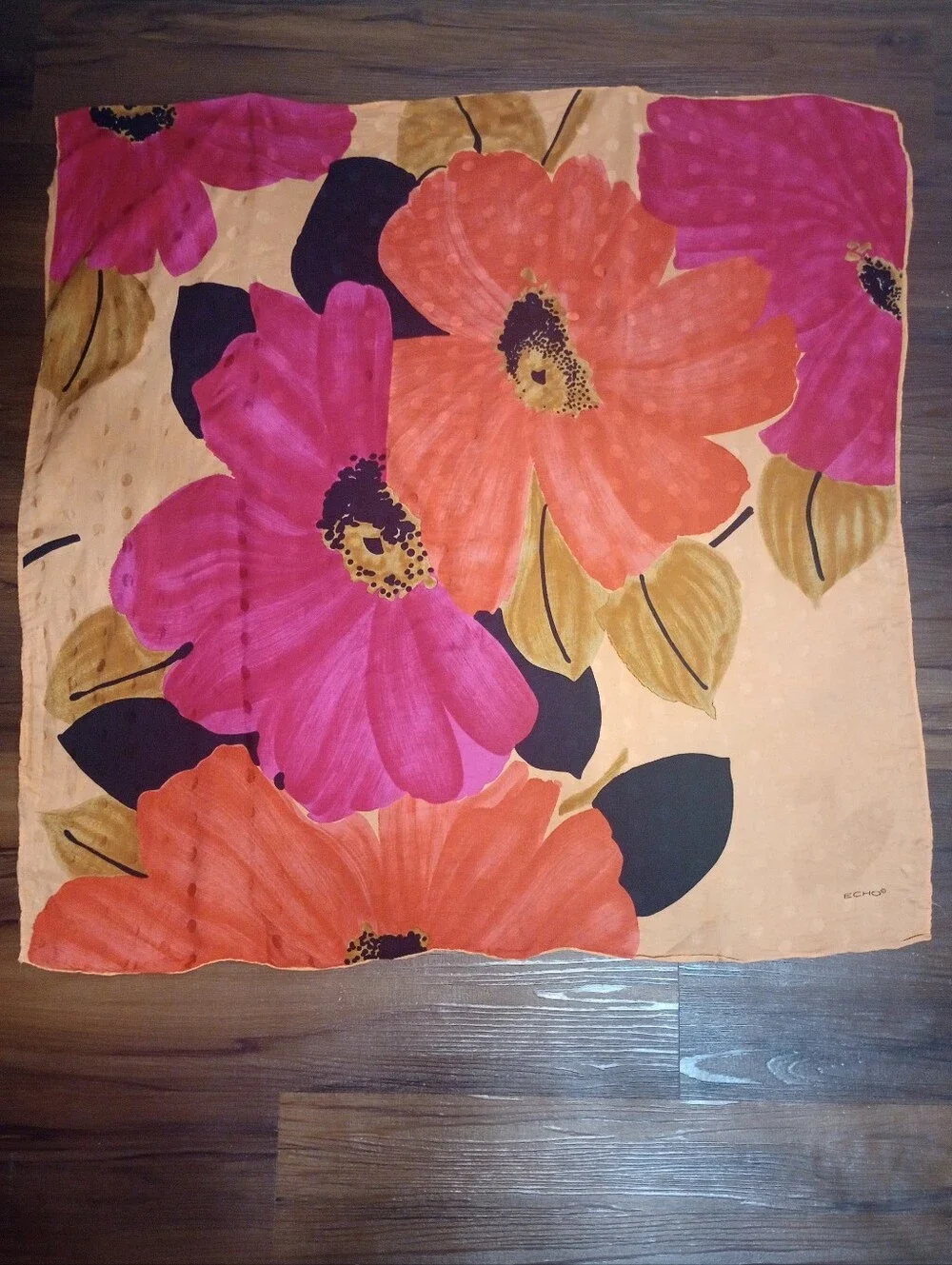 Echo Colorful Flowers Scarf