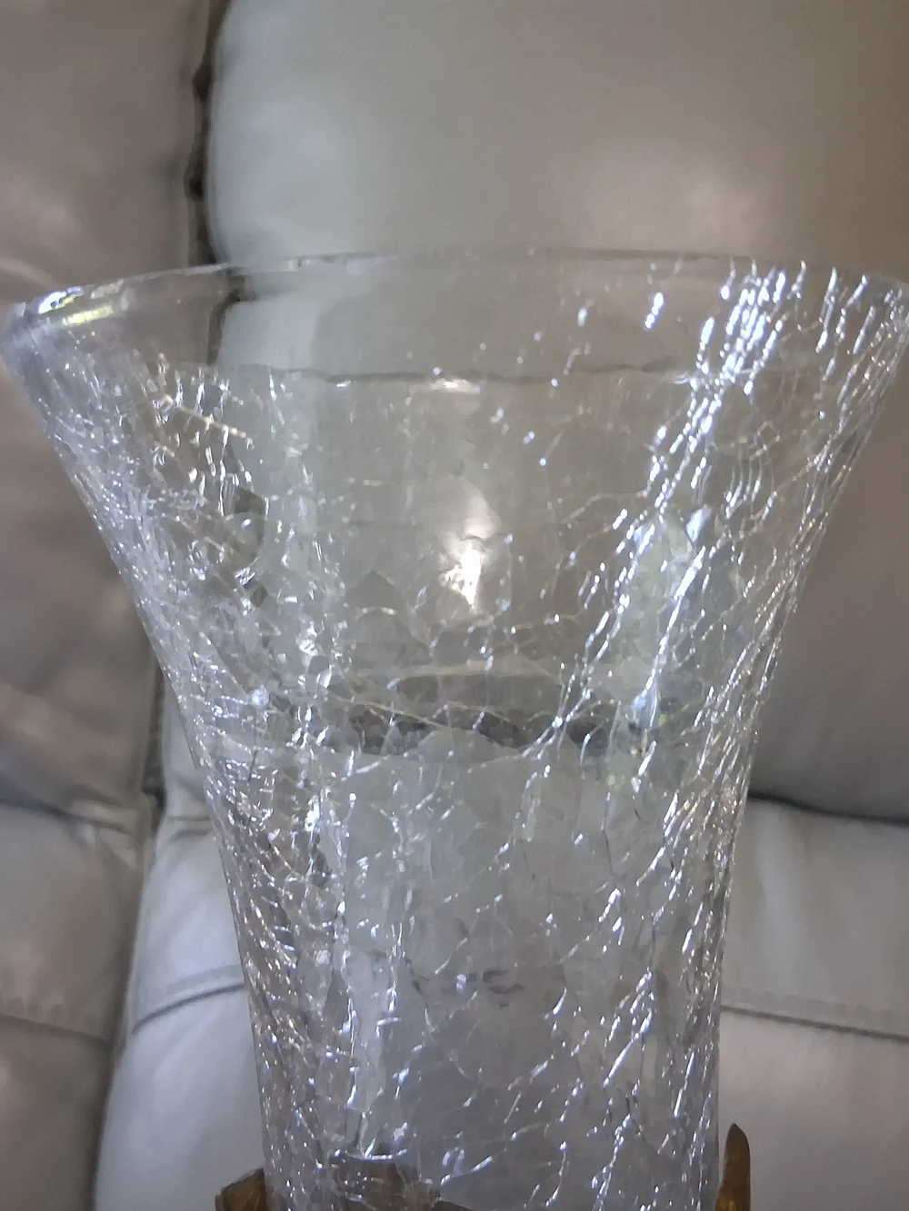 Vintage crackled solid no