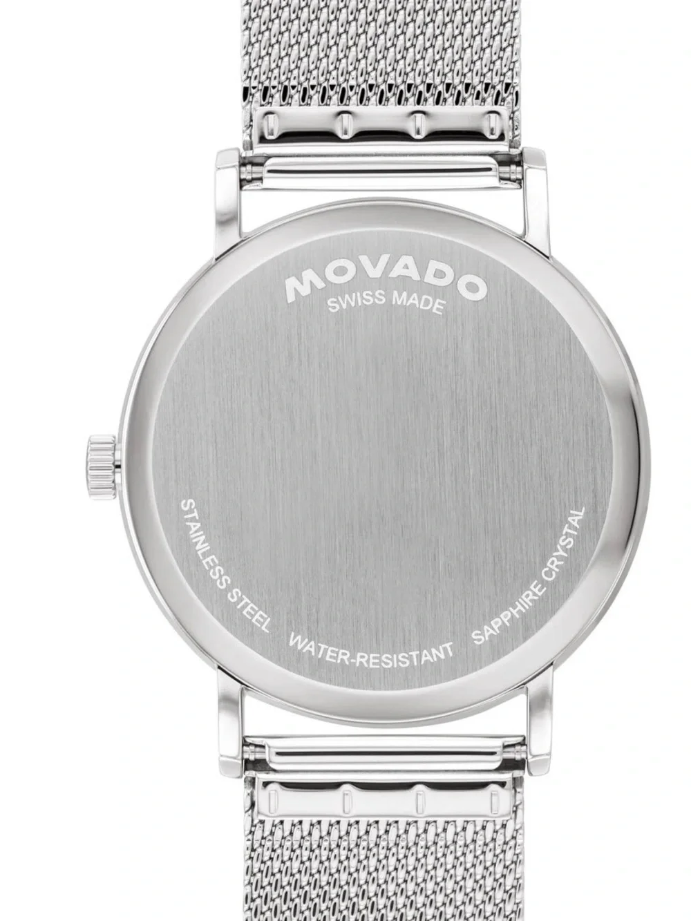 Movado minimalist black