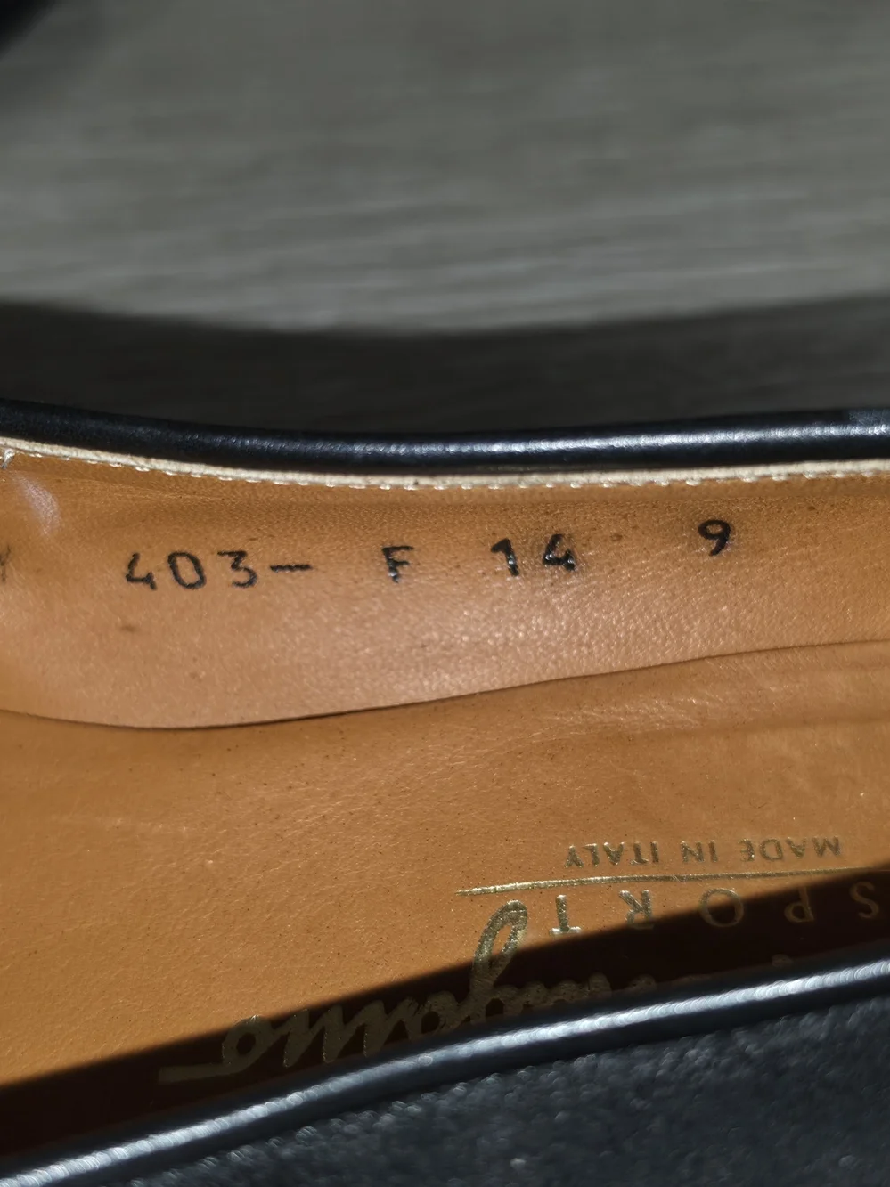 Salvatore Ferragamo preloved flaws