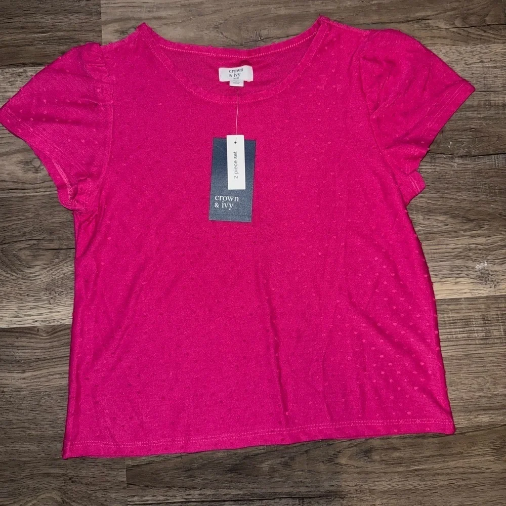 crown & ivy shirt nwt